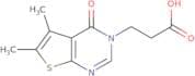3-(5,6-Dimethyl-4-oxo-4H-thieno[2,3-d]pyrimidin-3-yl)-propionic acid