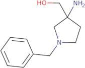 (3-amino-1-benzylpyrrolidin-3-yl)methanol