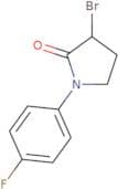3-Bromo-1-(4-fluorophenyl)pyrrolidin-2-one
