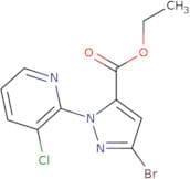 Ethyl 3-bromo-1-(3-chloropyridin-2-yl)-1H-pyrazole-5-carboxylate