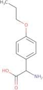 2-Amino-2-(4-propoxyphenyl)acetic acid