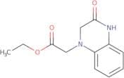 Ethyl 2-(3-oxo-1,2,3,4-tetrahydroquinoxalin-1-yl)acetate