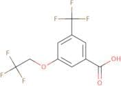 3-(2,2,2-Trifluoroethoxy)-5-(trifluoromethyl)benzoic acid