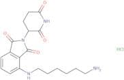 Pomalidomide-C6-amine hydrochloride