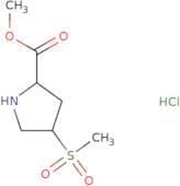 Methyl (2S,4R)-4-methanesulfonylpyrrolidine-2-carboxylate hydrochloride