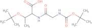 (2S,3R)-3-(tert-Butoxy)-2-(2-{[(tert-butoxy)carbonyl]amino}acetamido)butanoic acid