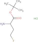 tert-Butyl 2-amino-4-fluorobutanoate hydrochloride