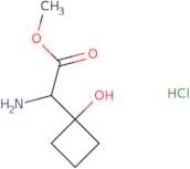 Methyl 2-amino-2-(1-hydroxycyclobutyl)acetate hydrochloride