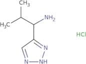 2-Methyl-1-(1H-1,2,3-triazol-4-yl)propan-1-amine hydrochloride