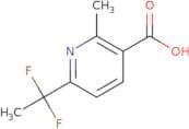 6-(1,1-Difluoroethyl)-2-methylpyridine-3-carboxylic acid