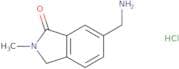 6-(Aminomethyl)-2-methyl-2,3-dihydro-1H-isoindol-1-one hydrochloride