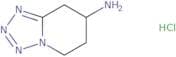 5H,6H,7H,8H-[1,2,3,4]Tetrazolo[1,5-a]pyridin-7-amine hydrochloride