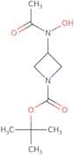 tert-Butyl 3-(N-hydroxyacetamido)azetidine-1-carboxylate