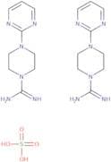 Bis(4-(pyrimidin-2-yl)piperazine-1-carboximidamide), sulfuric acid