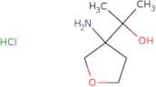 2-(3-Aminooxolan-3-yl)propan-2-ol hydrochloride