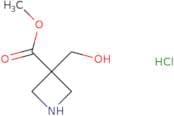 Methyl 3-(hydroxymethyl)azetidine-3-carboxylate hydrochloride