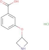 3-(Azetidin-3-yloxy)benzoic acid hydrochloride