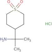 2-(1,1-Dioxothian-4-yl)propan-2-amine hydrochloride