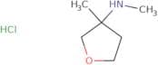 N,3-Dimethyloxolan-3-amine hydrochloride