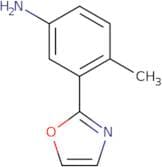 4-Methyl-3-(1,3-oxazol-2-yl)aniline