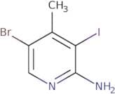 5-bromo-3-iodo-4-methylpyridin-2-amine