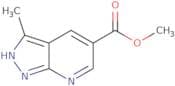 methyl 3-methyl-1H-pyrazolo[3,4-b]pyridine-5-carboxylate