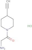 2-Amino-1-(4-ethynylpiperidin-1-yl)ethan-1-one hydrochloride