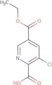 3-Chloro-5-(ethoxycarbonyl)-pyridine-2-carboxylic acid