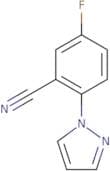 5-Fluoro-2-(1H-pyrazol-1-yl)benzonitrile