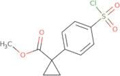 Methyl 1-[4-(chlorosulfonyl)phenyl]cyclopropane-1-carboxylate