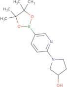 (R)-1-(5-(4,4,5,5-Tetramethyl-1,3,2-dioxaborolan-2-yl)pyridin-2-yl)pyrrolidin-3-ol