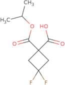 3,3-Difluorocyclobutane-1,1-dicarboxylic 1-isopropyl ester