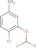 1-Chloro-2-(difluoromethoxy)-4-methylbenzene