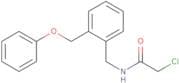 2-Chloro-N-{[2-(phenoxymethyl)phenyl]methyl}acetamide
