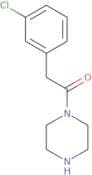 2-(3-Chlorophenyl)-1-(piperazin-1-yl)ethan-1-one