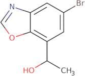 1-(5-Bromo-1,3-benzoxazol-7-yl)ethan-1-ol