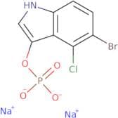 5-Bromo-4-chloro-3-indoxyl phosphate, disodium salt sesquihydrate