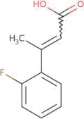 3-(2-Fluorophenyl)but-2-enoic acid