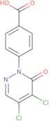 4-(4,5-Dichloro-6-oxo-1,6-dihydropyridazin-1-yl)benzoic acid