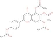 4',5,6,7-Tetrahydroxyflavone tetraacetate
