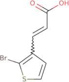 (2E)-3-(2-Bromothiophen-3-yl)prop-2-enoic acid