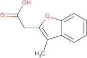 2-(3-Methyl-1-benzofuran-2-yl)acetic acid