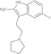 5-Fluoro-2-methyl-3-(2-pyrrolidin-1-ylethyl)-1H-indole