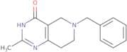6-benzyl-2-methyl-5,6,7,8-tetrahydropyrido[4,3-d]pyrimidin-4(3H)-one