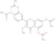 3-o-Methylquercetin tetraacetate