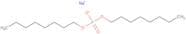 Phosphoric acid dioctyl ester sodium