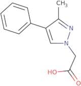 2-(3-Methyl-4-phenyl-1H-pyrazol-1-yl)acetic acid