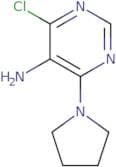 4-Chloro-6-pyrrolidin-1-yl-pyrimidin-5-ylamine