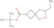 tert-butyl 7-(aminomethyl)-6-oxa-2-azaspiro[3.4]octane-2-carboxylate