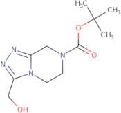 3-Hydroxymethyl-5,6-dihydro-8H-[1,2,4]triazolo[4,3-a]pyrazine-7-carboxylic acid tert-butylester